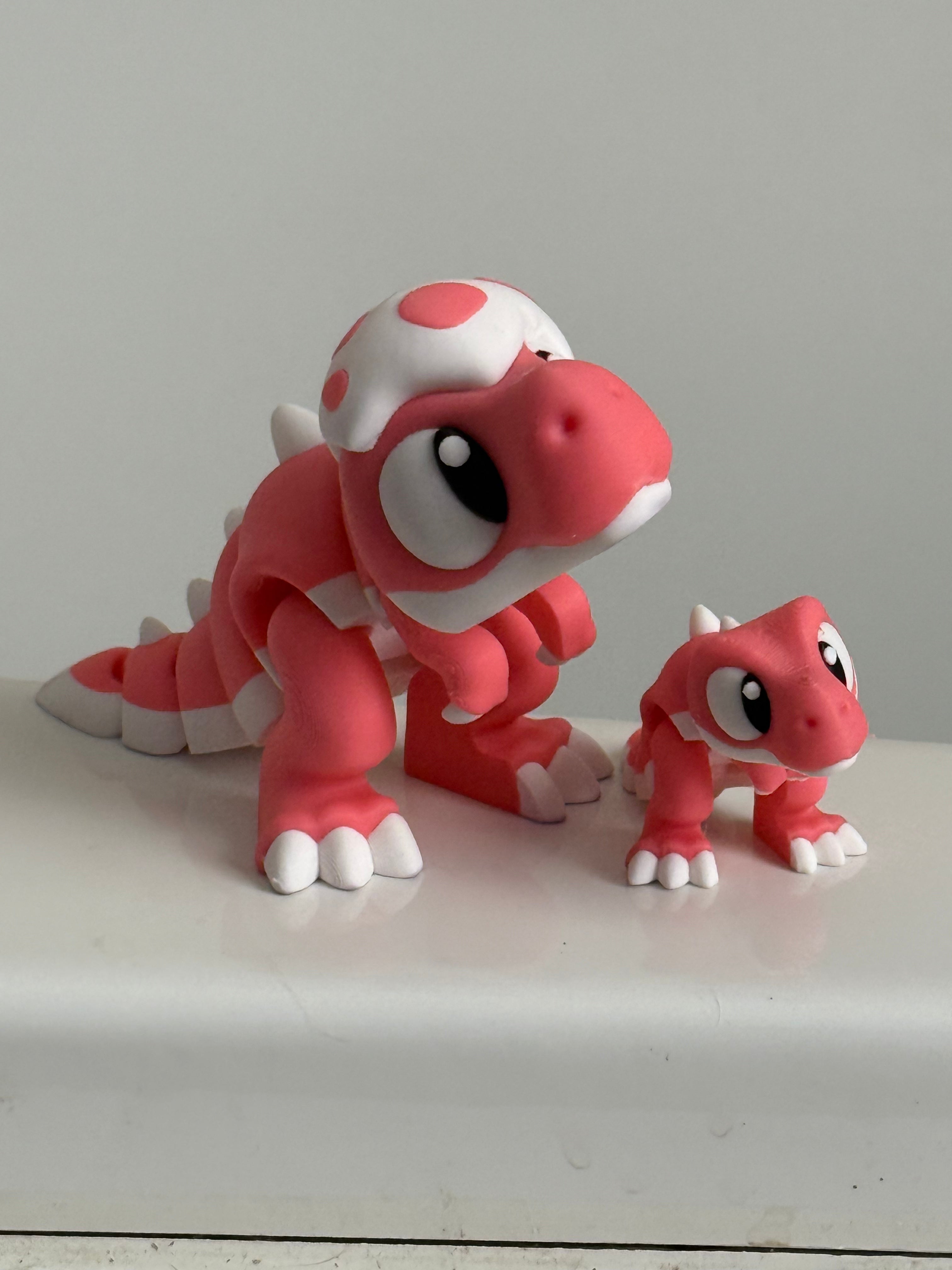 Cute Baby Ankylosaurus